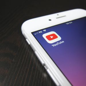 Youtube App auf dem Smartphone